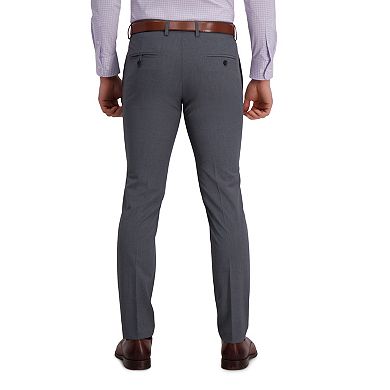 Men's J.M. Haggar Ultra-Slim Fit 4-Way Stretch Plain Weave Flat-Front Suit Pants
