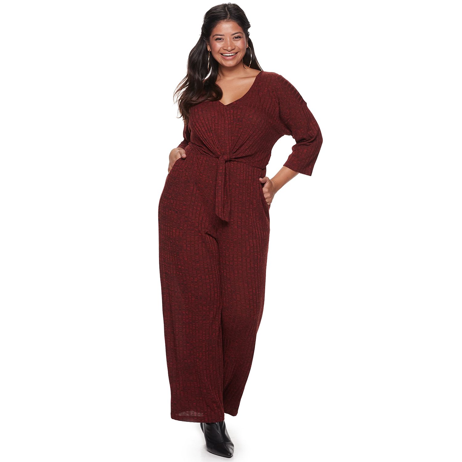 kohls plus size jumpsuits