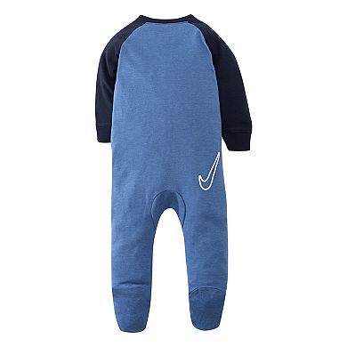 Baby Boy Nike Footed Full-Zip Coverall