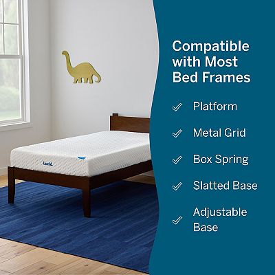 Lucid Dream Collection 8-in. Memory Foam Mattress