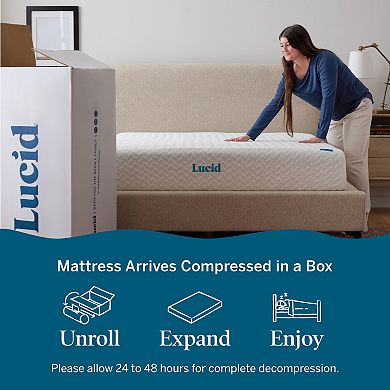 Lucid Dream Collection 10-in. Memory Foam Mattress