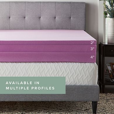 Lucid Dream Collection 2-in. Lavender Mattress Topper