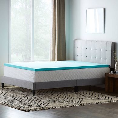 Lucid Dream Collection 2-in. Gel Memory Foam Mattress Topper