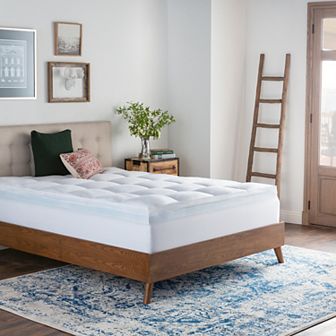 Lucid Dream 4 in Down Alternative & Gel Memory Foam Topper