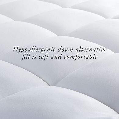 Lucid Dream 4-in. Down Alternative & Gel Memory Foam Topper