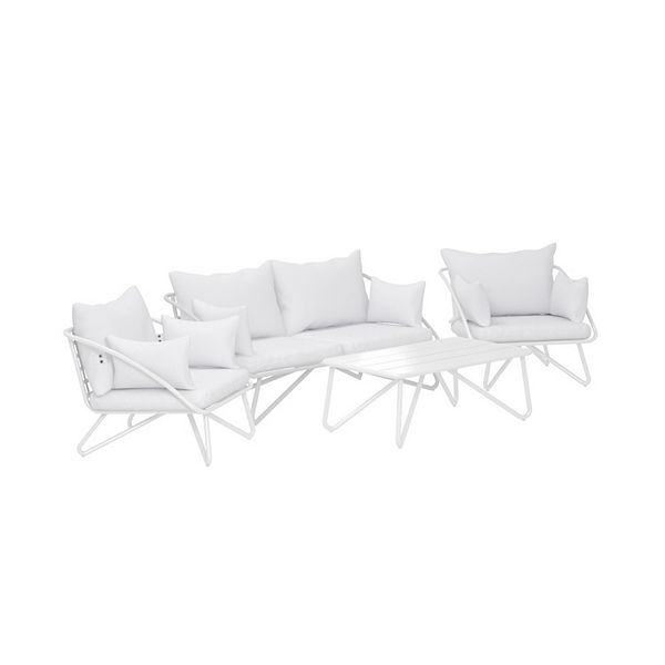 Novogratz Poolside Collection Teddi Outdoor Lounge Chair Set