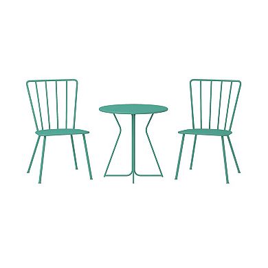 Novogratz Poolside Collection Heidi Outdoor Bistro Set