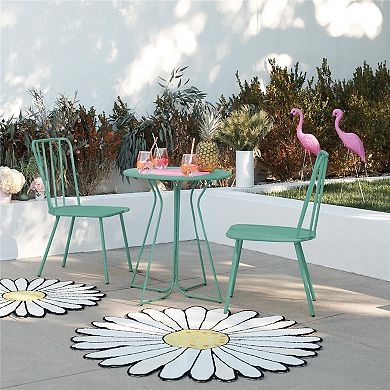 Novogratz Poolside Collection Heidi Outdoor Bistro Set