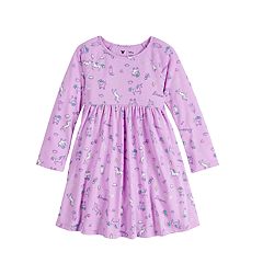 3t Girls Kids Toddlers Long Sleeve Dresses Clothing Kohl S