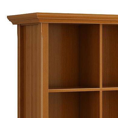 Simpli Home Acadian Rustic 9-Cube Storage Cabinet