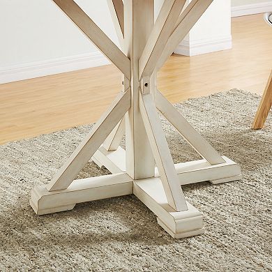 Southern Enterprises Barrisdale Farmhouse Dining Table