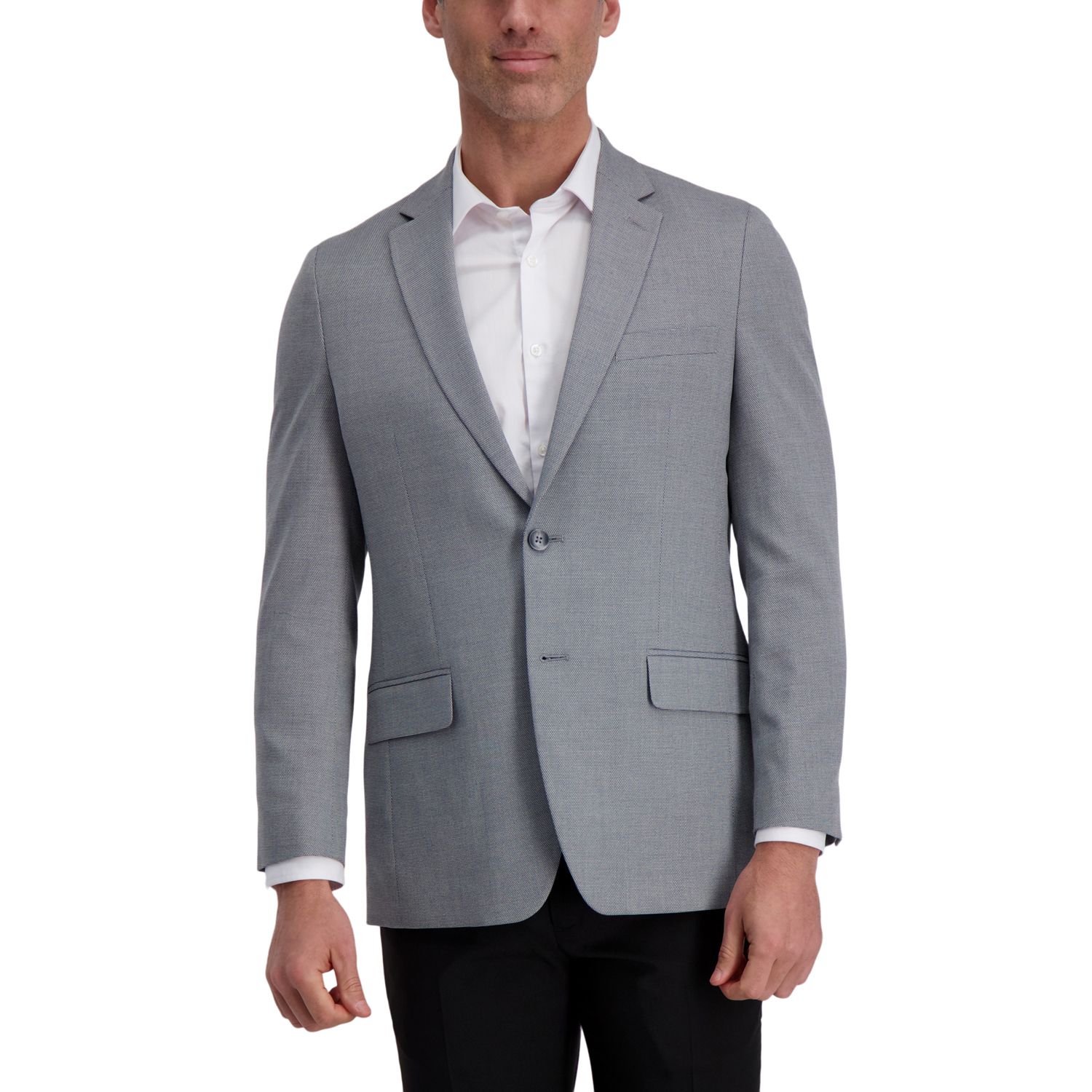 haggar clothing men's tailored fit in motion blazer