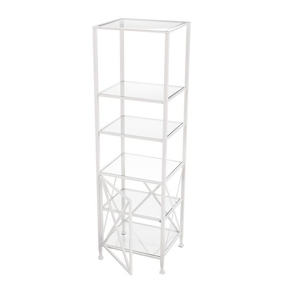 Southern Enterprises Chayra Tall X Frame Etagere