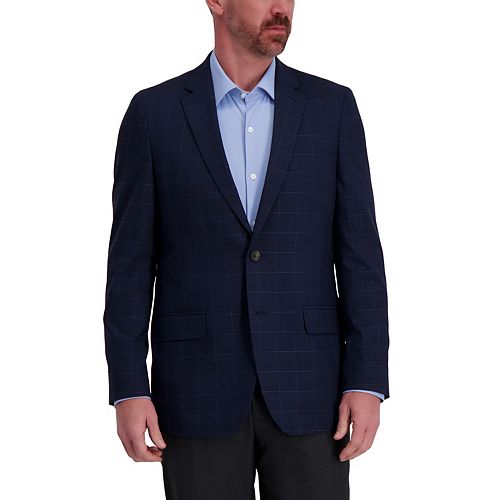 Men's Haggar® Premium Glen Plaid Tailored Fit Sport Coat