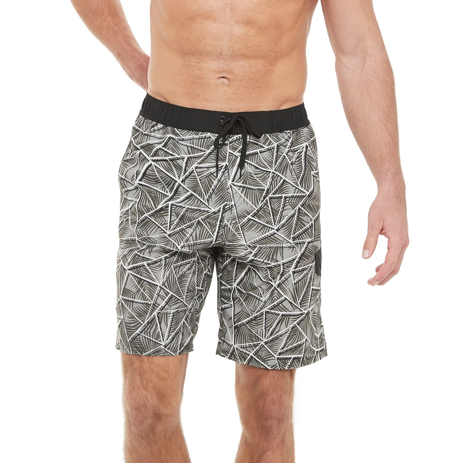 adidas mens floral swim shorts