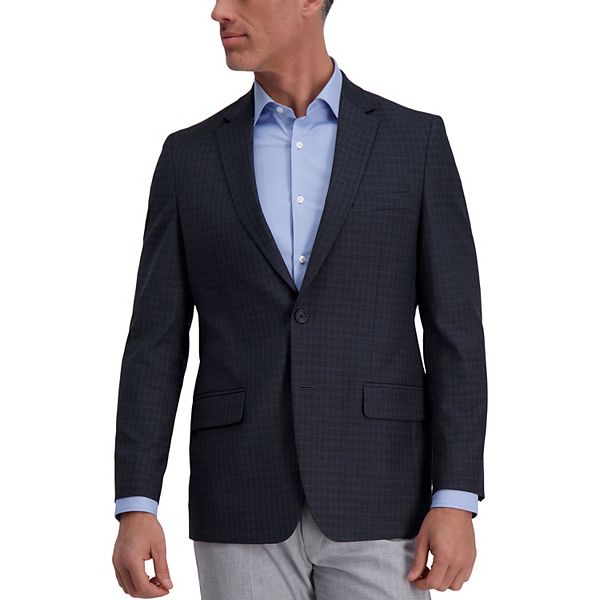 Men S J M Haggar Premium Subtle Windowpane Tailored Fit Sport Coat