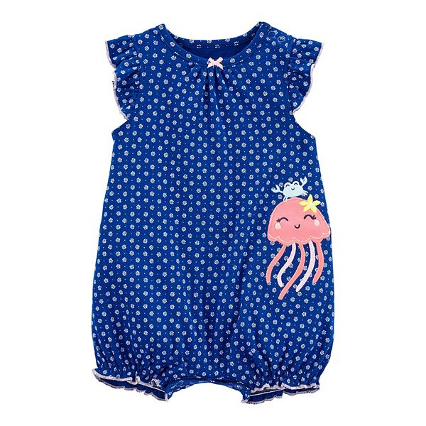 Kohls baby girl sales rompers