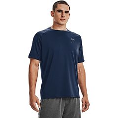 Under Armour - T-shirt met logo in blauw