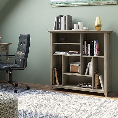 Simpli Home Amherst Transitional Multi Cube Storage Bookcase
