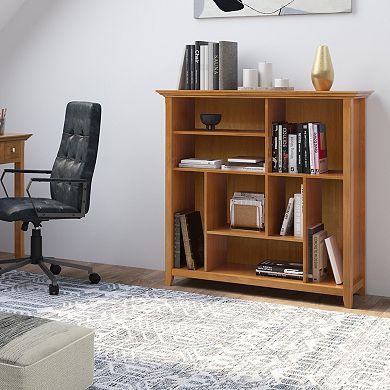 Simpli Home Amherst Transitional Multi Cube Storage Bookcase
