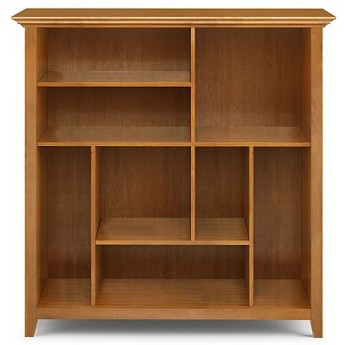 Simpli Home Amherst Transitional Multi Cube Storage Bookcase