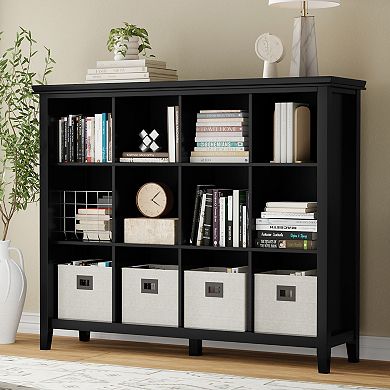 Simpli Home Artisan Contemporary 12-Cube Storage Bookcase
