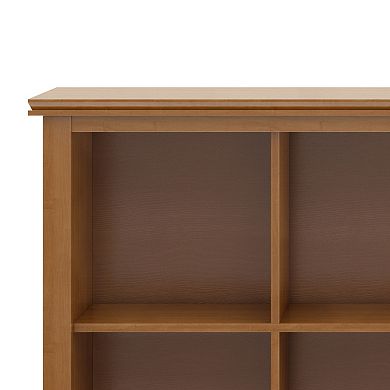 Simpli Home Artisan Contemporary 12-Cube Storage Bookcase