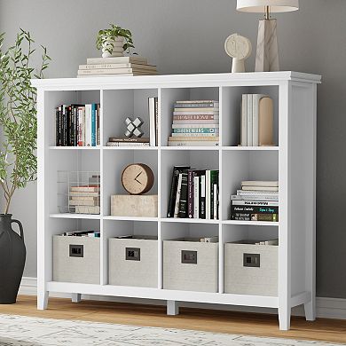 Simpli Home Artisan Contemporary 12-Cube Storage Bookcase