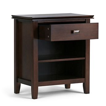 Simpli Home Artisan Contemporary Bedside Nightstand Table