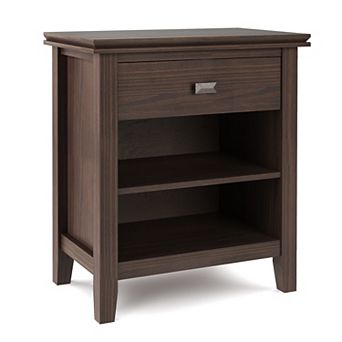 Simpli Home Artisan Contemporary Bedside Nightstand Table