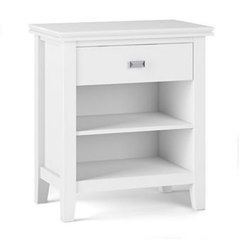 Simpli Home Artisan Contemporary Bedside Nightstand Table