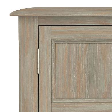 Simpli Home Burlington Low Storage Cabinet
