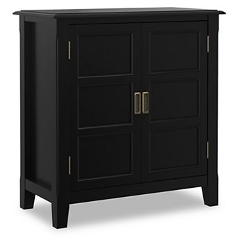 Simpli Home Burlington Low Storage Cabinet