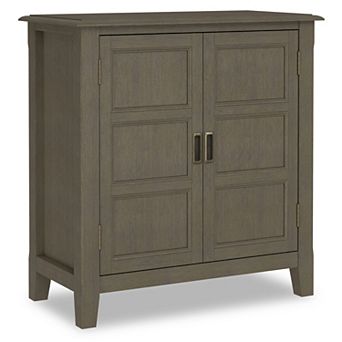 Simpli Home Burlington Low Storage Cabinet