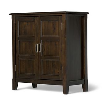 Simpli Home Burlington Low Storage Cabinet