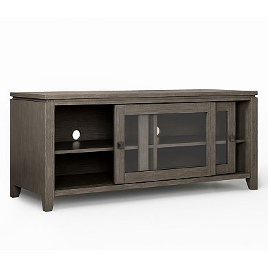 Simpli Home Cosmopolitan Contemporary Wood TV Media Stand