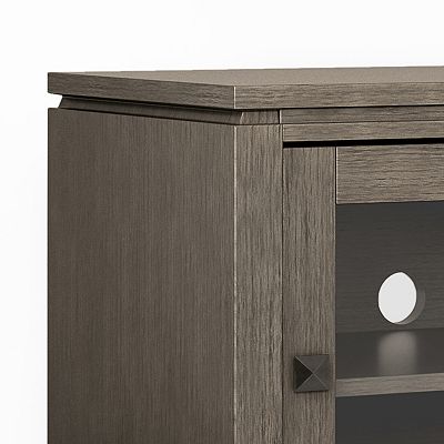 Simpli Home Cosmopolitan Contemporary Wood TV Media Stand