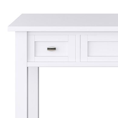 Simpli Home Warm Shaker Writing Office Desk