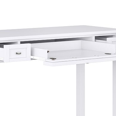 Simpli Home Warm Shaker Writing Office Desk