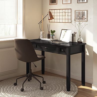 Simpli Home Warm Shaker Writing Office Desk