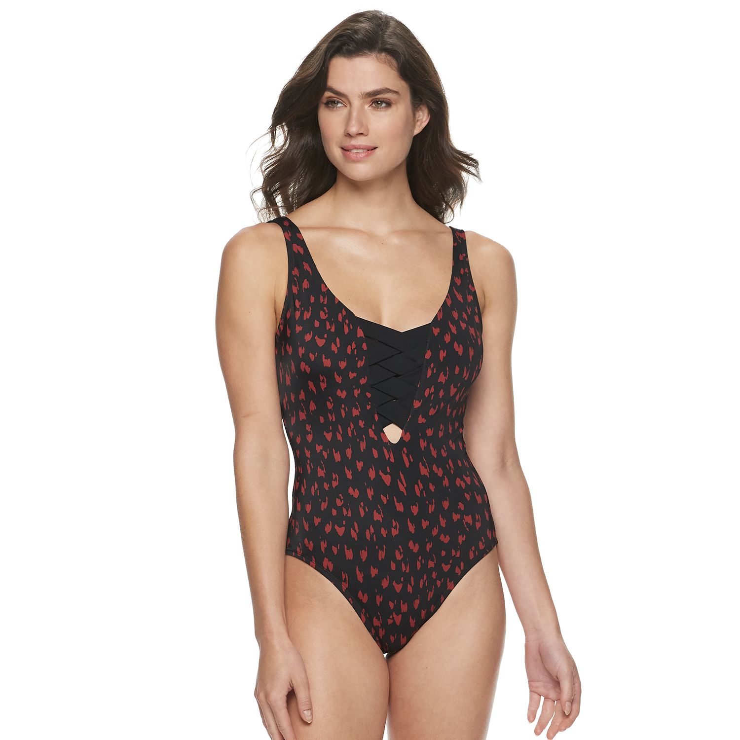 apt 9 one piece swimsuit