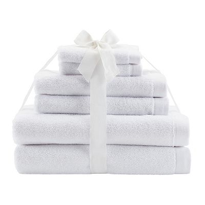 Nicole Miller White Oversized Towel Set offers New with tags