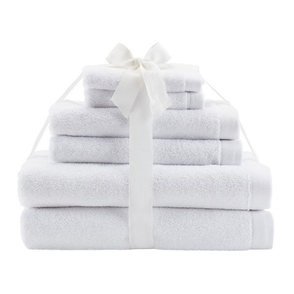 Nicole Miller 6piece Monogram Bath Towel Set