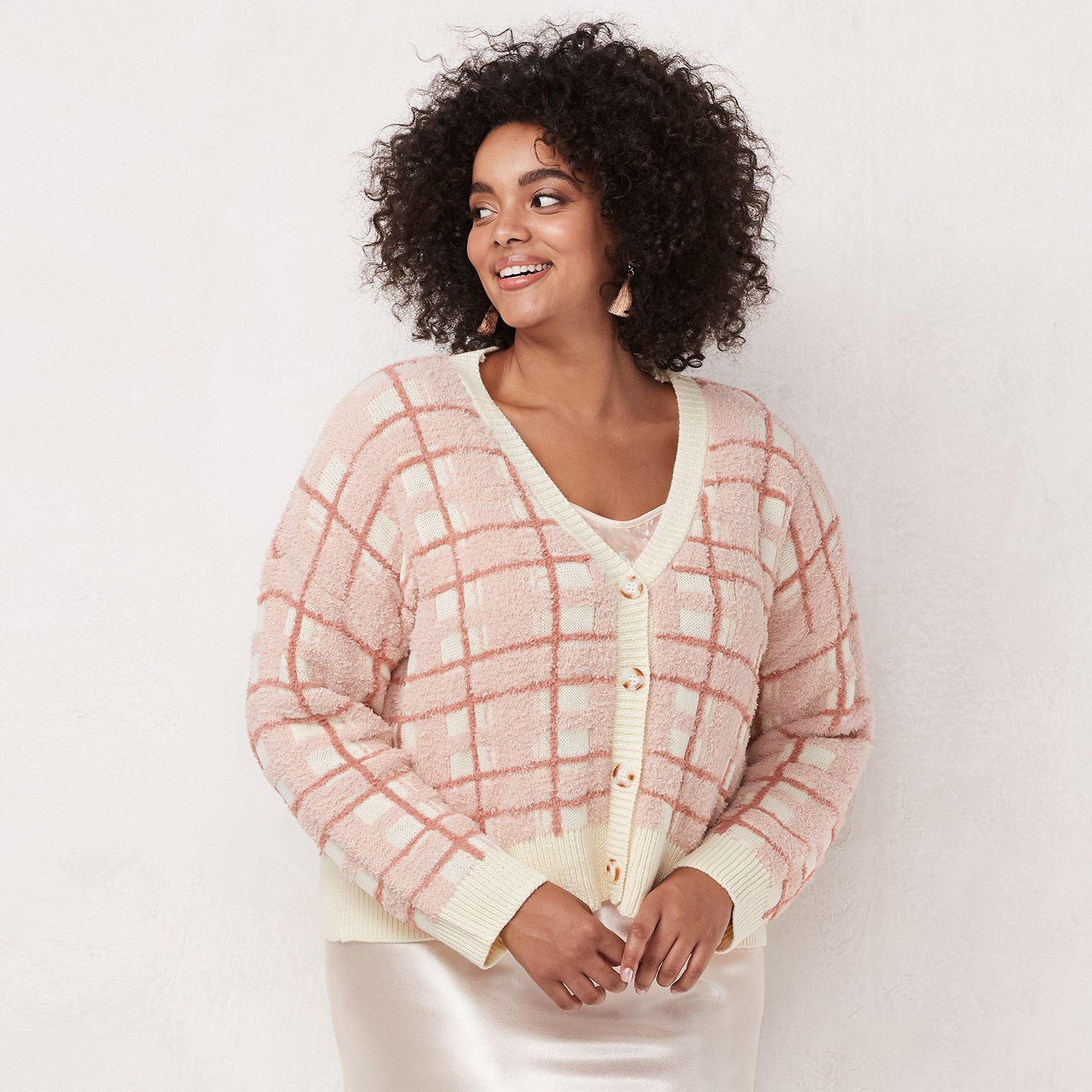 plus size button down cardigan sweaters
