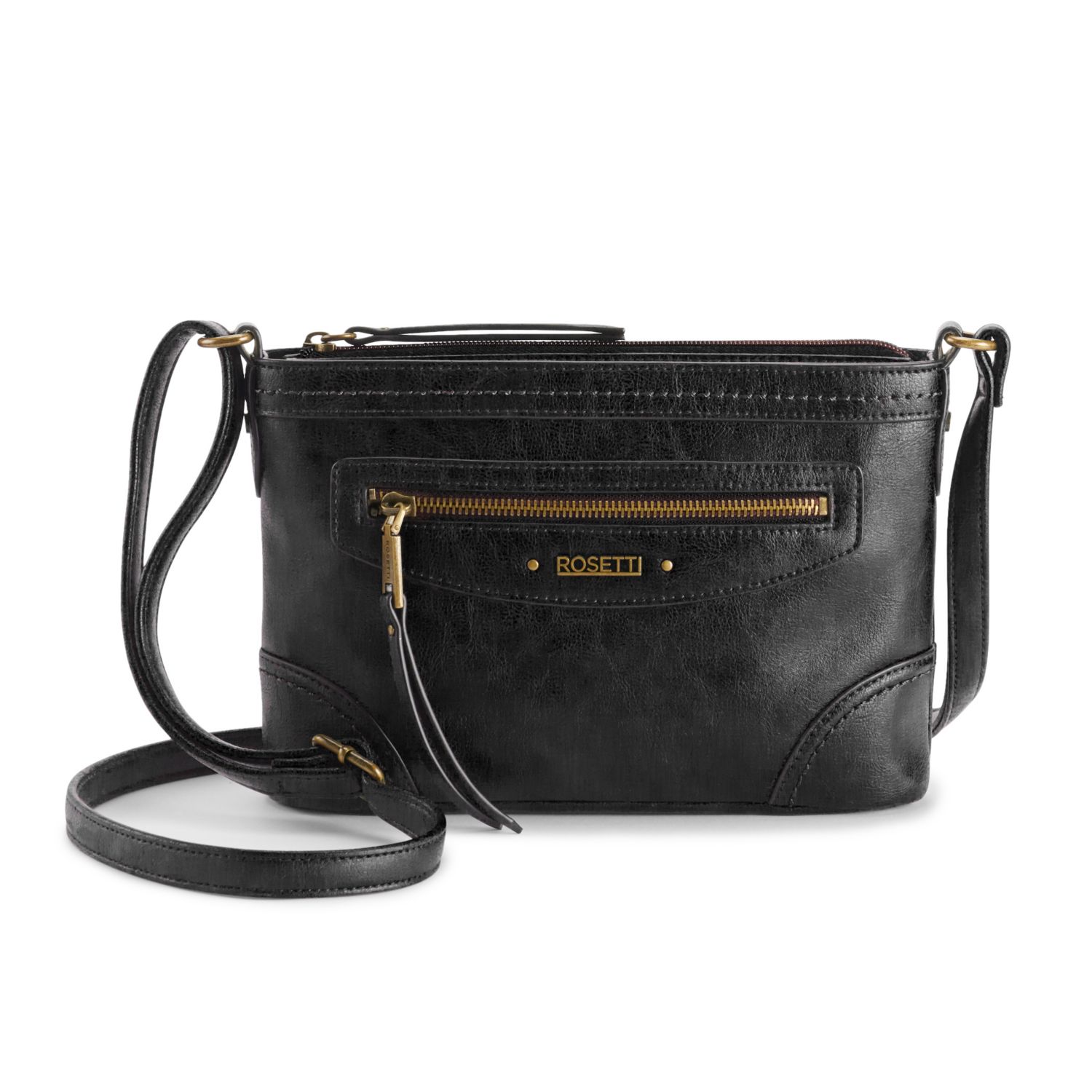 kohls black crossbody bag