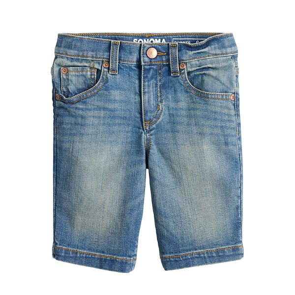 Boys 4-12 Sonoma Goods For Life® 5 Pocket Denim Shorts