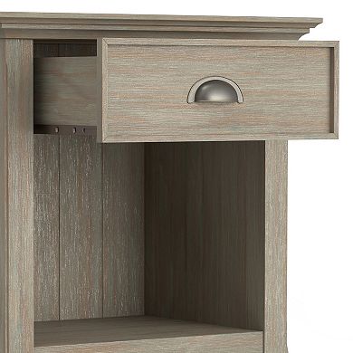 Simpli Home Acadian Nightstand