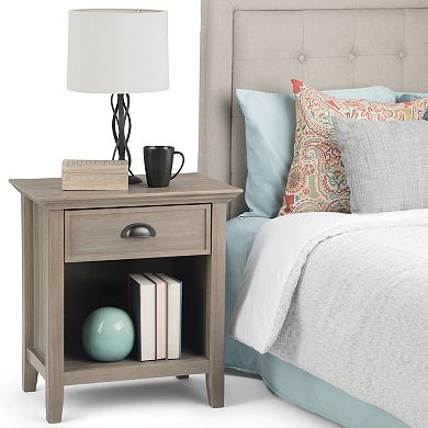 Simpli Home Acadian Nightstand