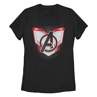 Juniors' Marvel Avengers Endgame Quantum Armor Tee