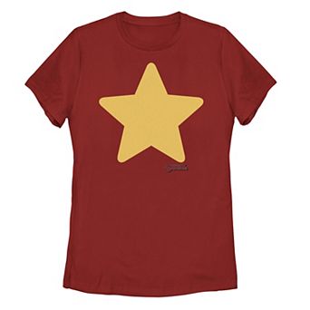 Juniors' Steven Universe Steven Star Logo Tee